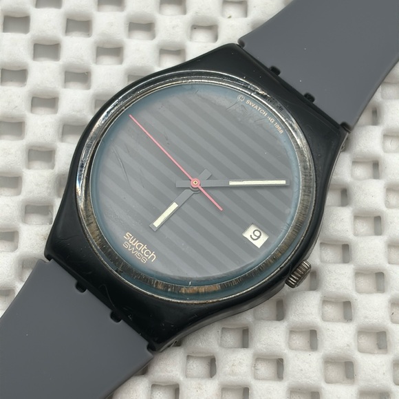 Swatch Accessories - Swatch Watch - GB411 - GREY LINE